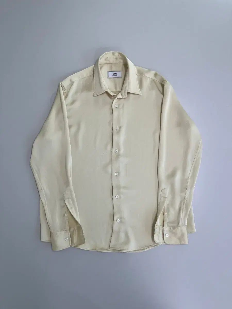 アミ シャツ 黄色 GOLD