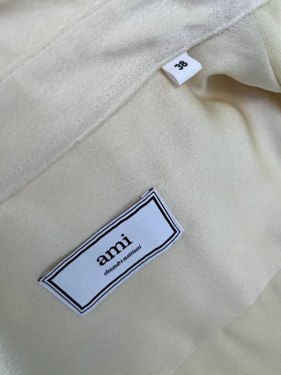 アミ シャツ 黄色 GOLD