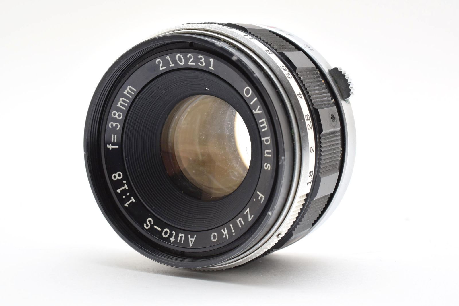 ☆ジャンク☆ オリンパス Olympus F.Zuiko Auto-S 38mm F1.8 PEN FT用