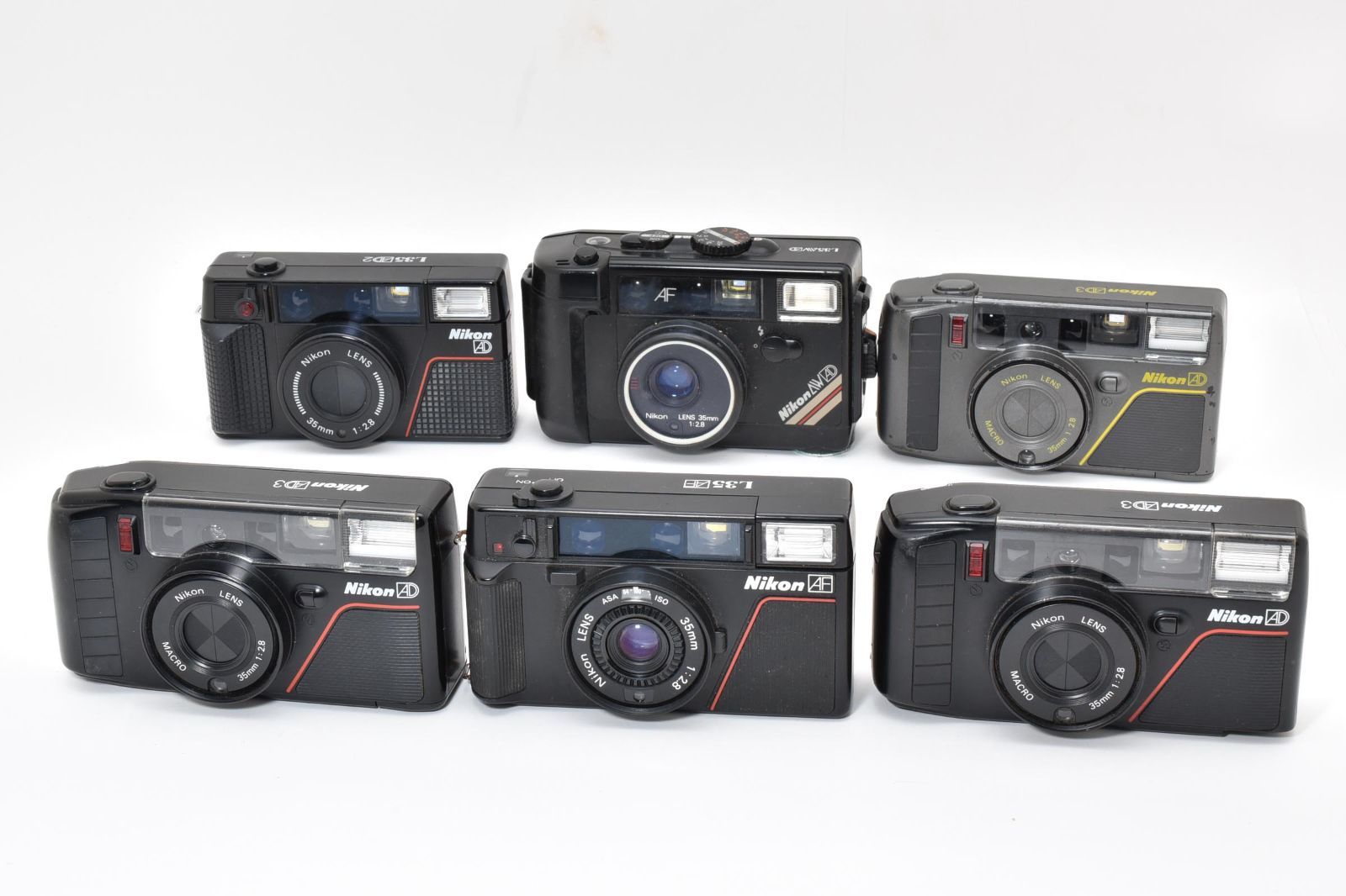 【ジャンク】Nikon L35AWAD コンパクトフィルムカメラ ニコン Nikon L35 AD / Nikon Lens 35mm F2.8 35mmコンパクトフィルム