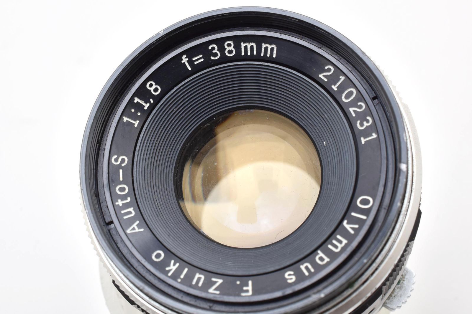 OLYMPUS オリンパス pen f 38mm f1.8《ジャンク》 ☆ジャンク☆ オリンパス Olympus F.Zuiko Auto-S 38mm F1.8 PEN FT用