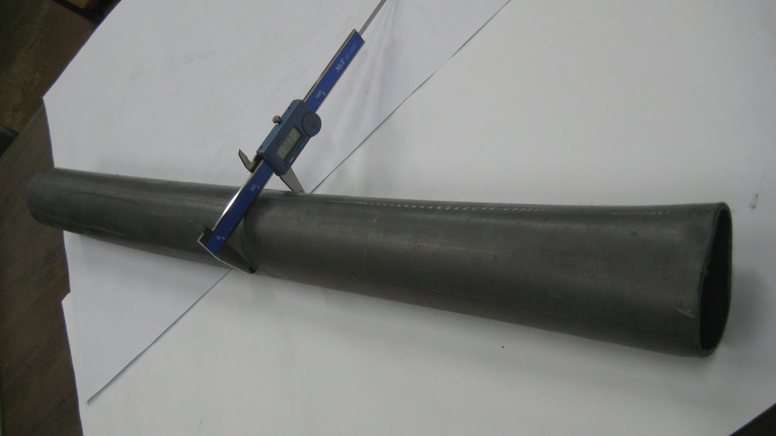 排水鉛管 75 A 70ｃｍ 両端が曲がっています