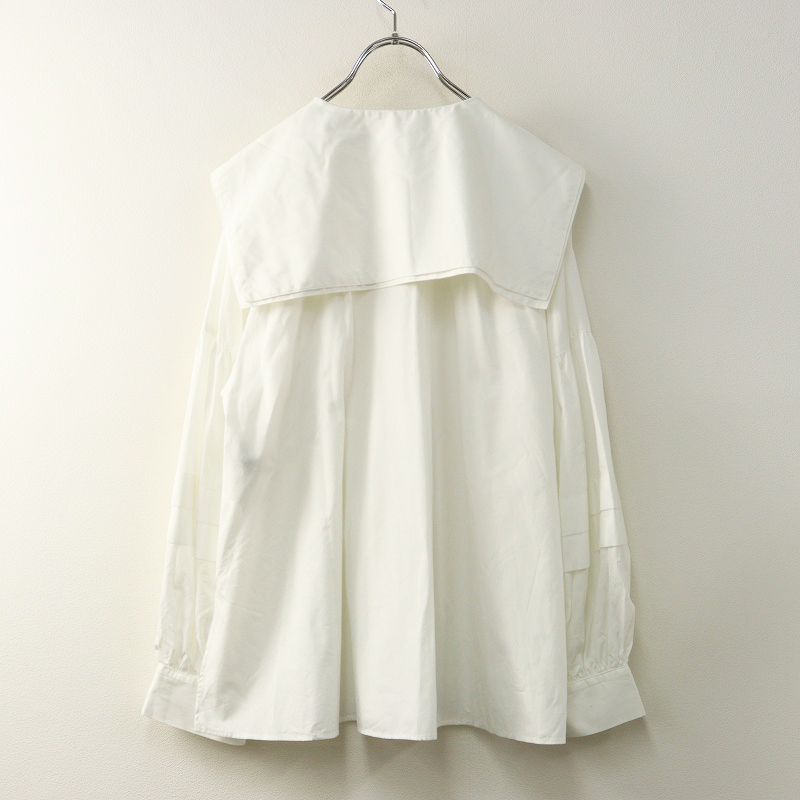 2023 ロイスクレヨン Lois CRAYON コットン ワイドセーラーカラー 長袖