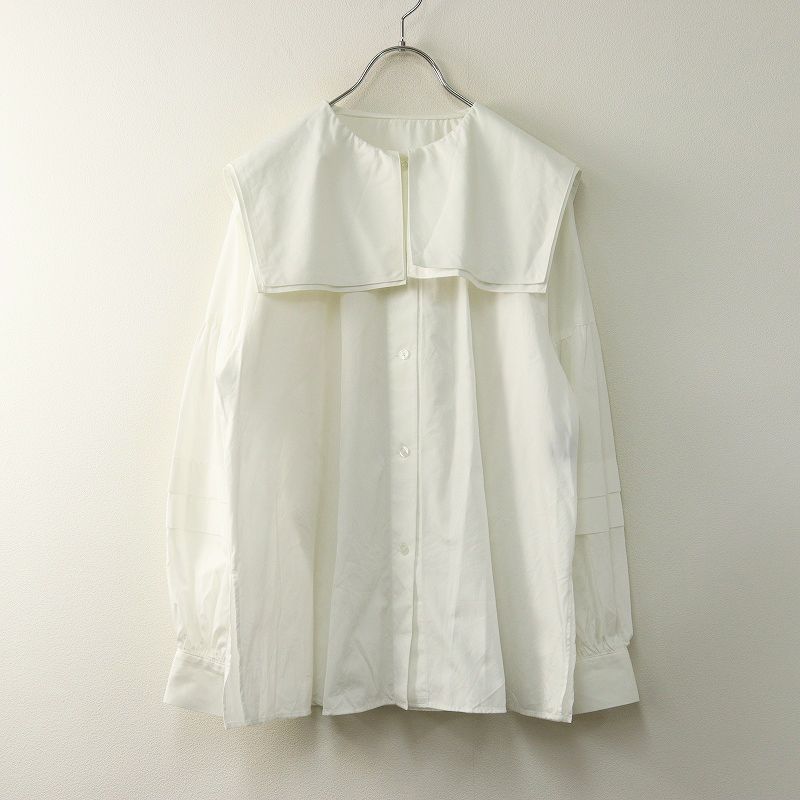 2023 ロイスクレヨン Lois CRAYON コットン ワイドセーラーカラー 長袖