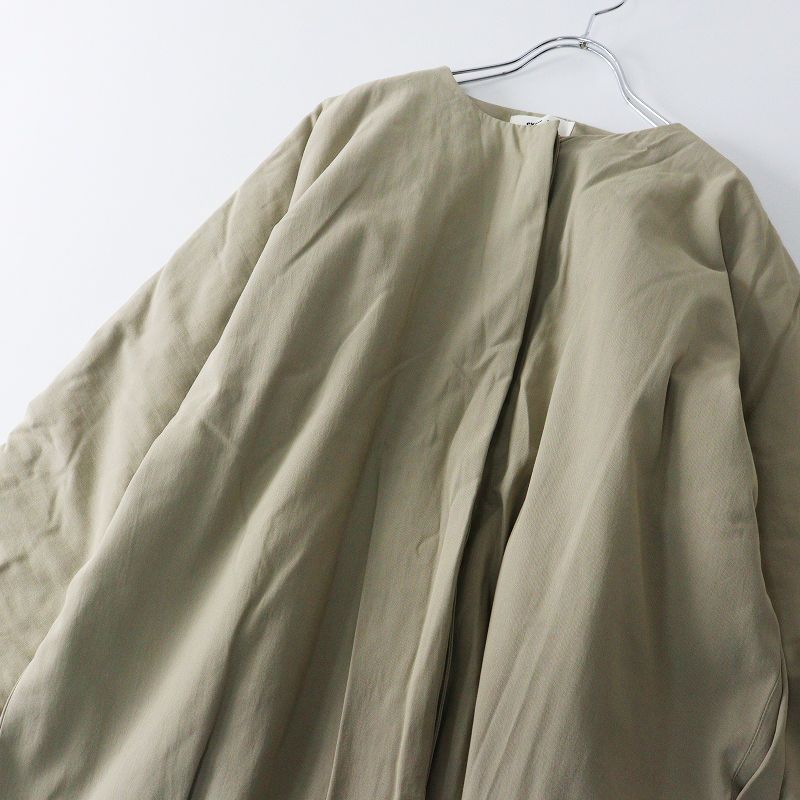 美品 エヴァムエヴァ evam eva パディングドルマンロングコート 2