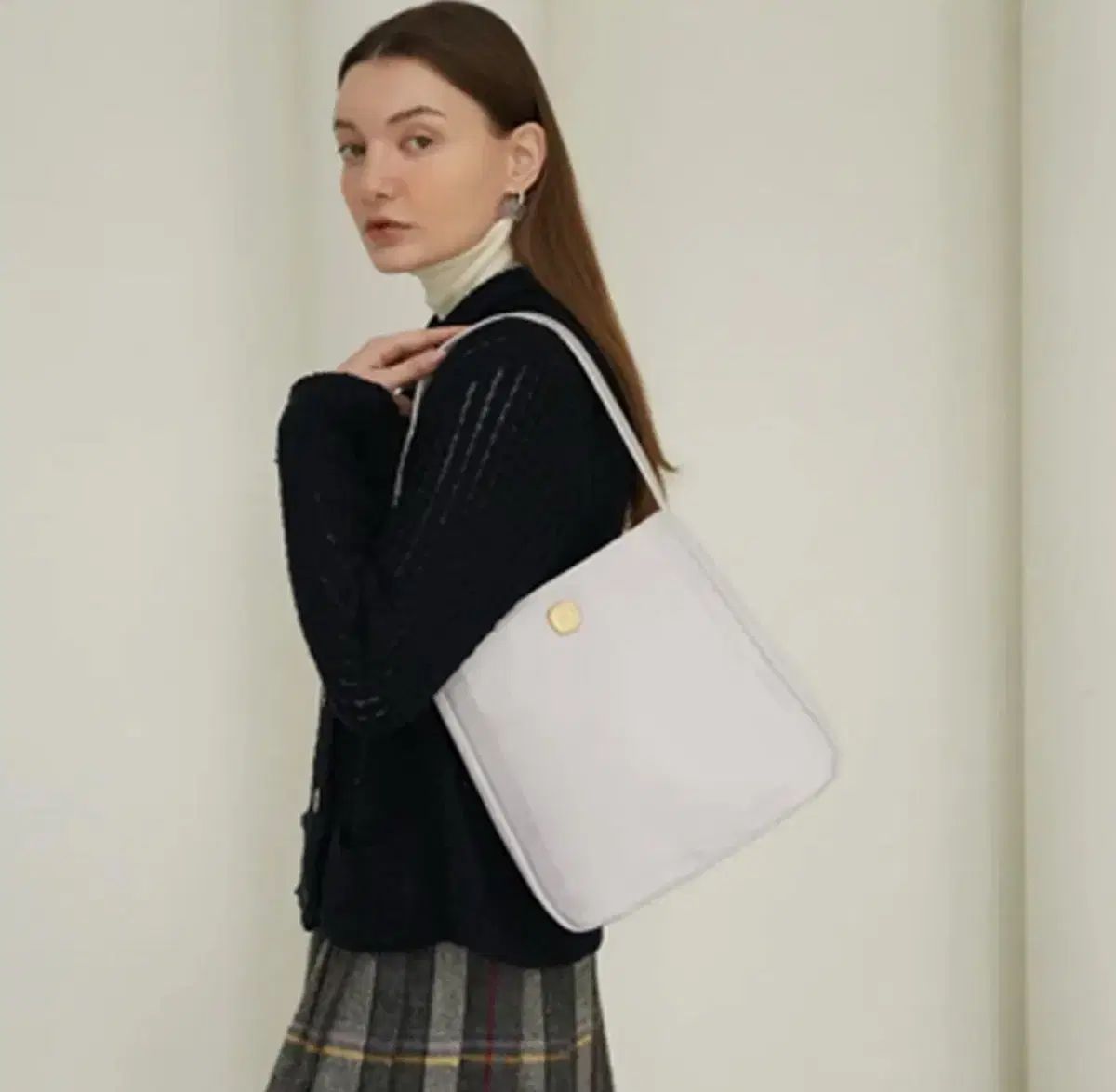 アヴル マノン トートバッグ ラベンダー