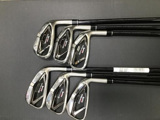 中古】 テーラーメイド M4(2021) 6S アイアンセット IR Fujikura ATMOS