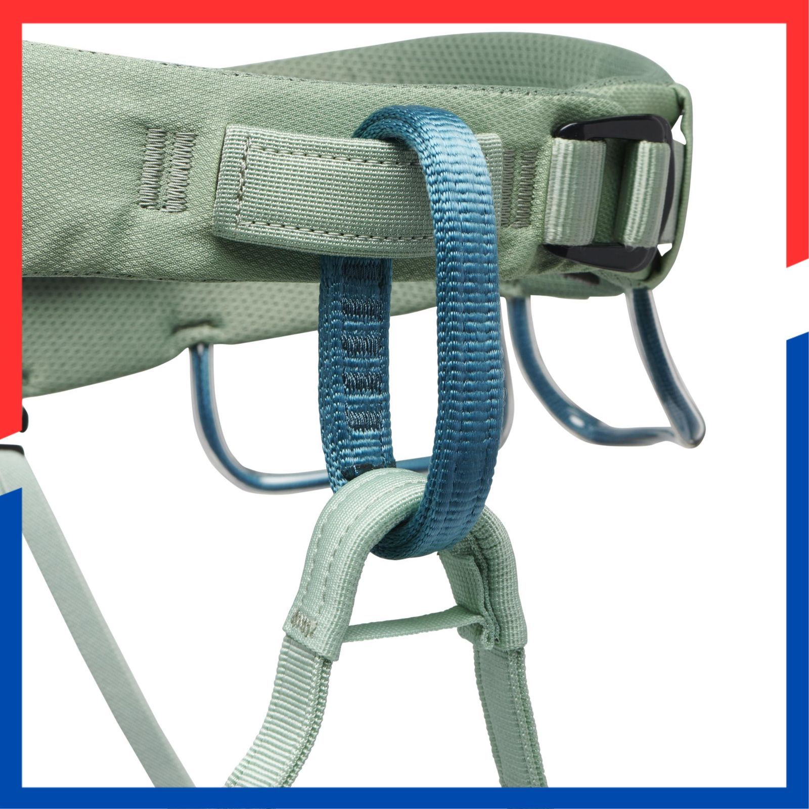 BLACK DIAMOND レディース Momentum ロッククライミングハーネス デザートセージ M