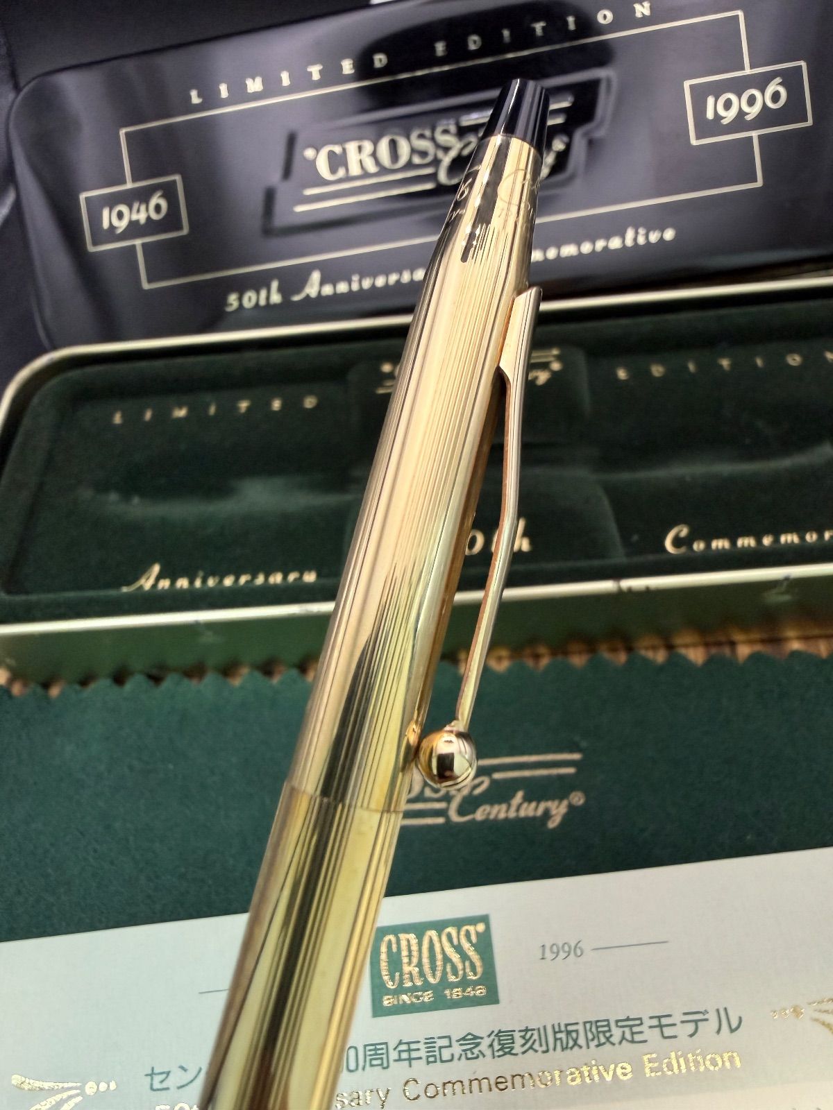 文房具・事務用品 CROSS ボールペン 50th classic センチュリー 12K