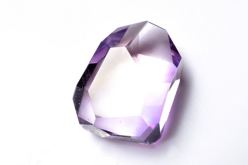  【１点物】希少◇クリア アメトリン　24x18mm　原石ラフカット ルース パワーストーン 天然石 _PC7834 その他