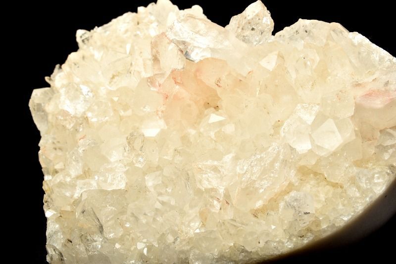 1点物】浄化や魔除けに 水晶クラスター 114x99x47mm ハート 原石