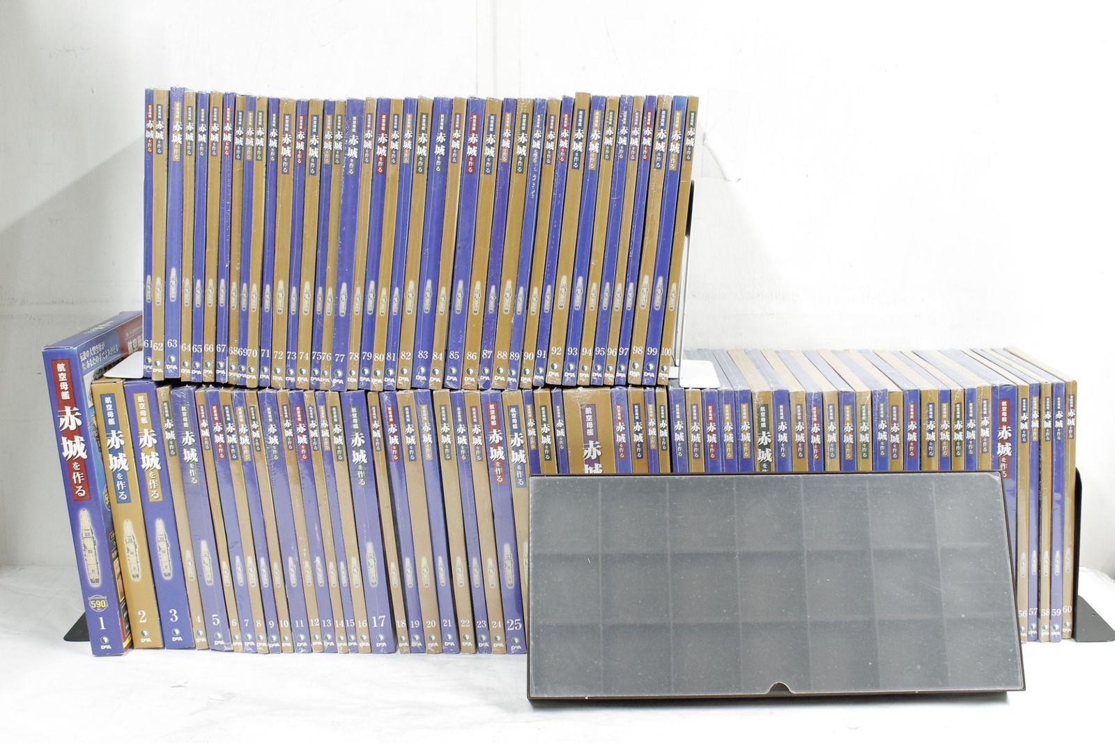 デアゴスティーニ 航空母艦 赤城を作る 1 100巻 模型 ホビー 戦艦 D B 38 byebye