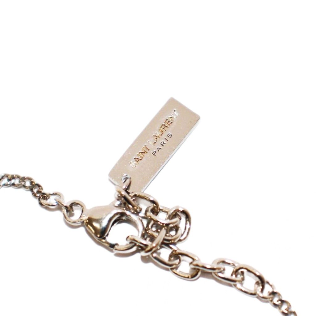 サンローラン パリ SAINT LAURENT PARIS ブレスレット YSL立体ロゴ