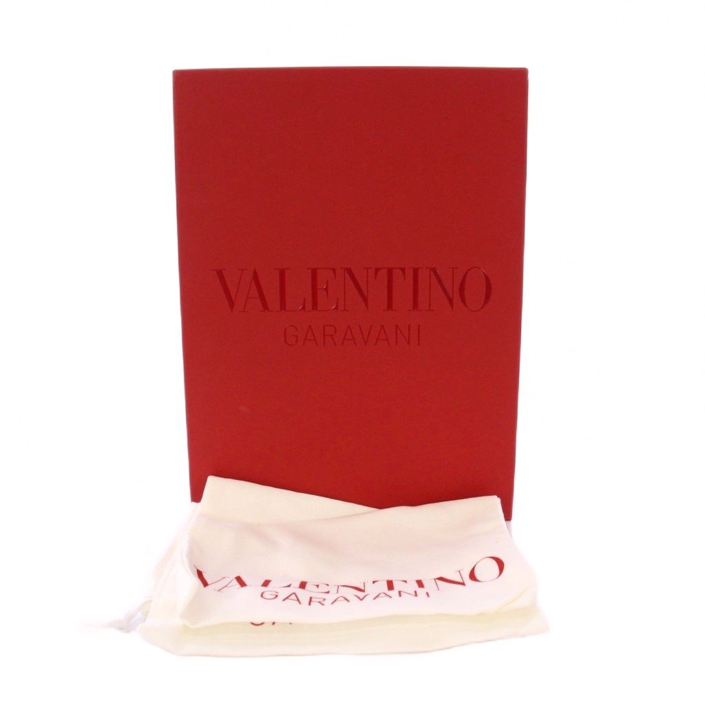  ヴァレンティノ ガラヴァーニ Atelier ローズサンダル ミュール レザー 37.5 ブラック |KH サンダル サンダル ミュール