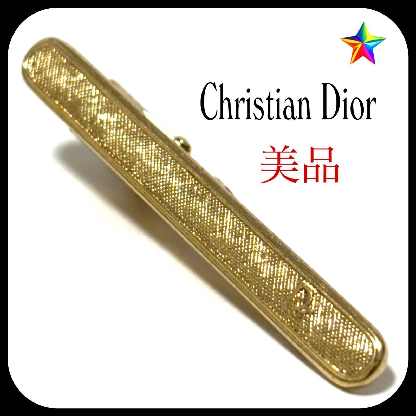 美品✨ クリスチャンディオール ネクタイピン ゴールド Dior - メルカリ