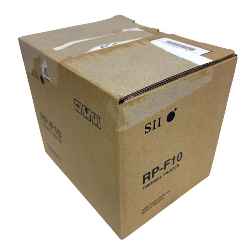 級 SII サーマルプリンター RP-F 10 10-K 27 J 1-3 ブラック ロール紙なし 箱傷みあり 動作良好 高速印字 レシートプリンター
