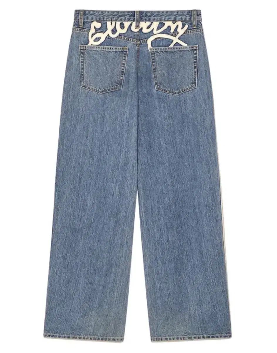 GLOWNY グロウニー indio ルーズフィット デニム パンツ ジーン S