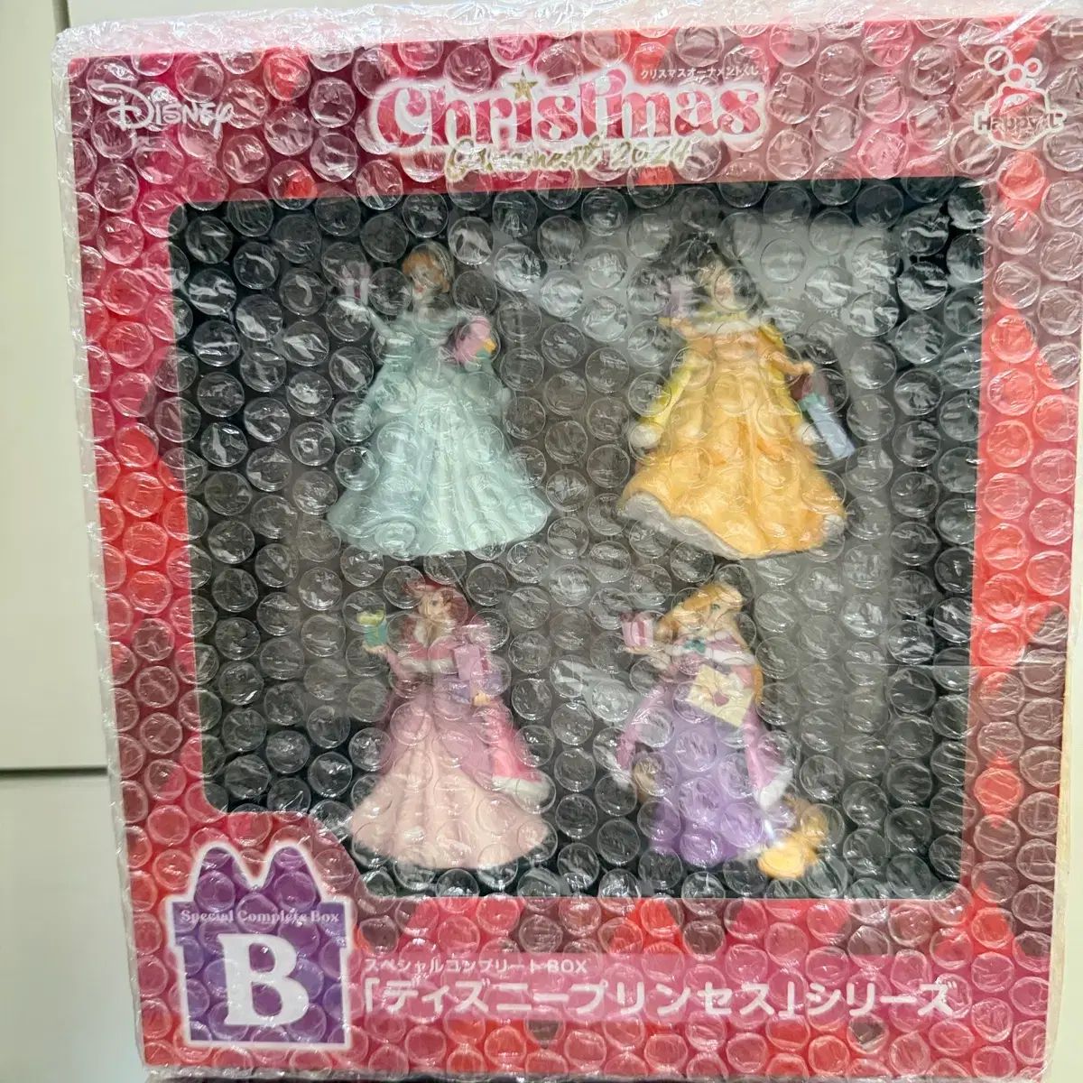 未開封) ディズニー プリンセス 4種 クリスマス オーナメント 2024