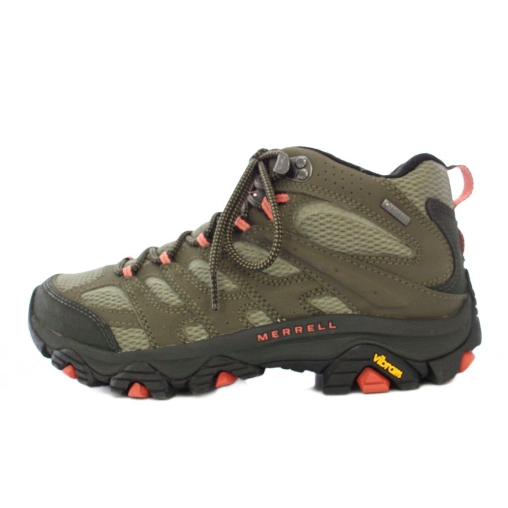 メレル MERRELL MOAB 3 SYN MID GTX トレッキングシューズ US 8 カーキ J 500182 TK