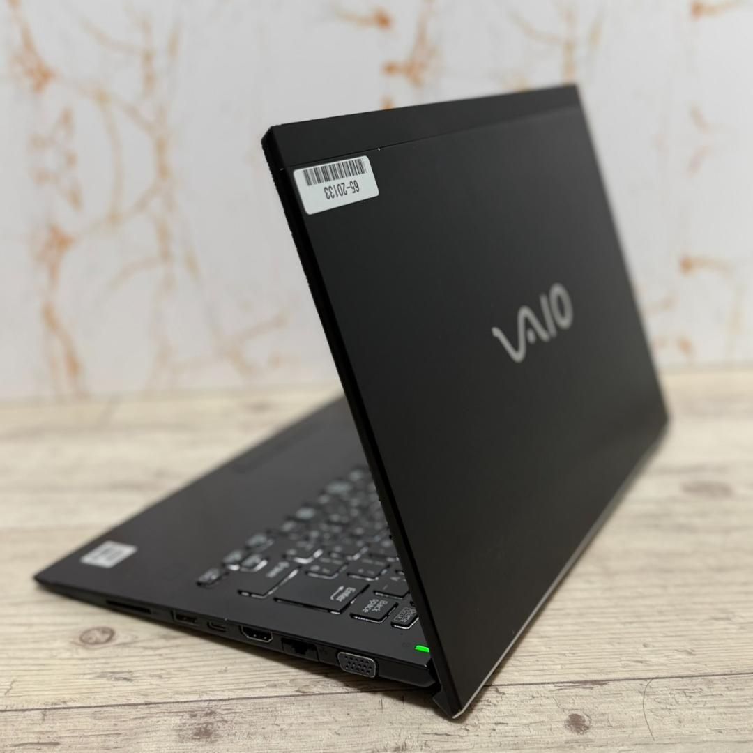 office搭載】VAIO 爆速SSD256GB 8GB 第10世代ノートPC Office付き 即納