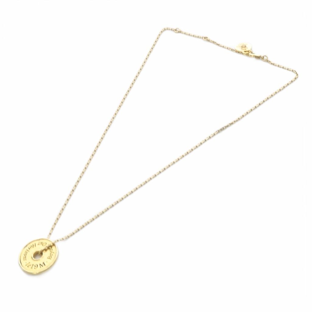 GOOSSENS ゴールドメダルネックレス la Galerie du 19M グーセンスパリ GOOSSENS PARIS la Galerie du 19M メダルデザイン