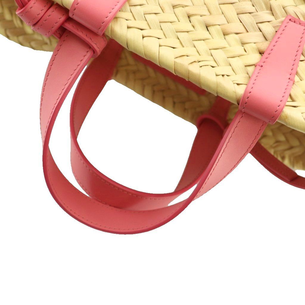 セリーヌ CELINE Teen Trionphe トリオンフ かごバッグ ラフィア