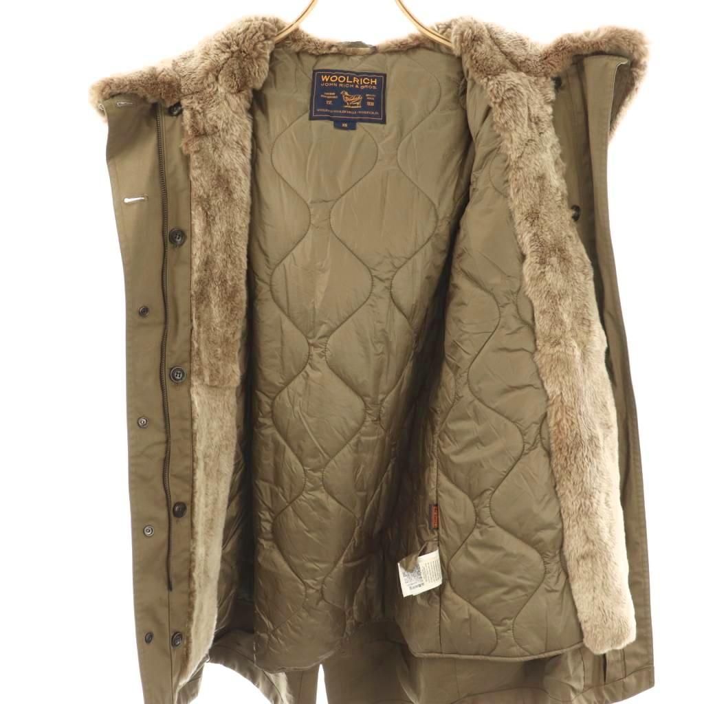 ウールリッチ WOOLRICH モッズコート アウター ラビットファー XS
