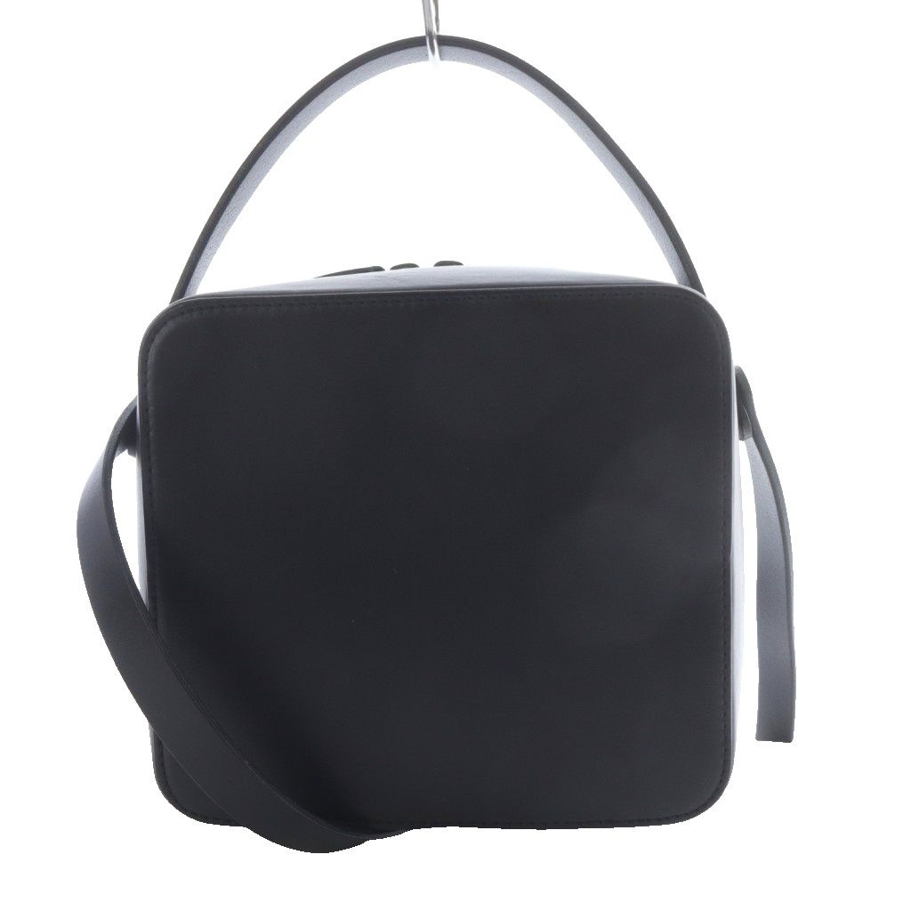 オーラリー AURALEE LEATHER SMALL TRAVEL CASE 2 way バッグ ハンドバッグ ワンハンドル ショルダーバッグ 斜め掛け レザー ブラック YO 14 AD