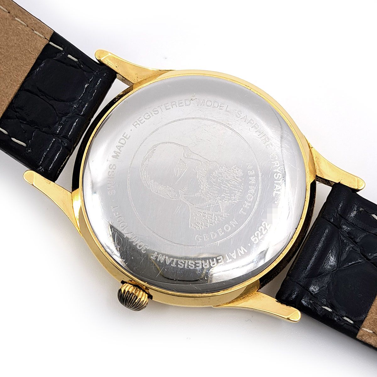  レビュートーメン ジャンピングアワー サルタレロ 5222001 手巻き ステンレススティール ゴールドメッキ メンズ ボーイズ Revue Thommen 時計 手巻き時計 腕時計(アナログ)