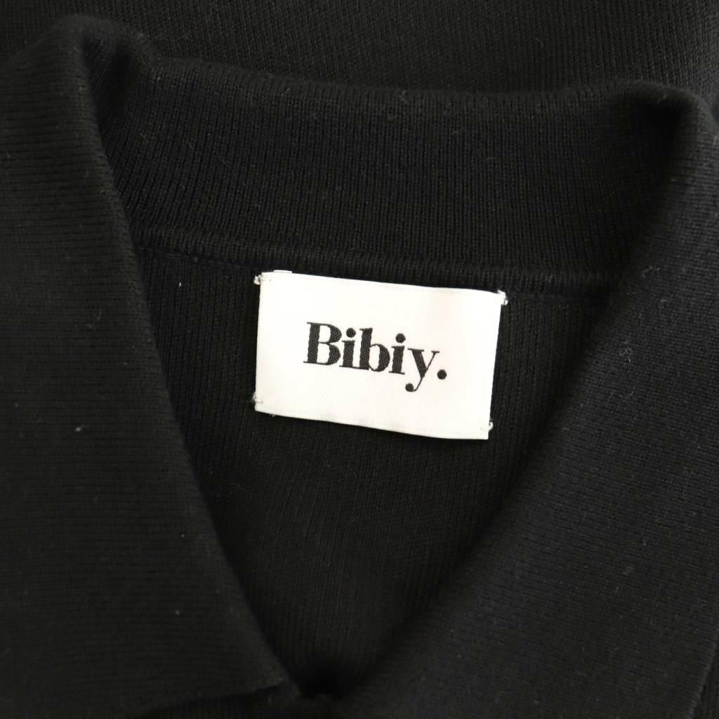 ビビィ Bibiy. ADRIENNE DRESS チュール ワンピース ニット F ブラック
