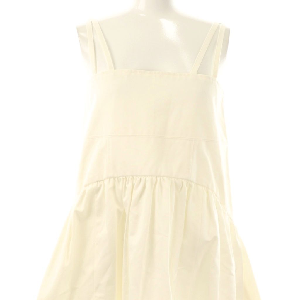 ヨリ yori シロコン サボンワンピース キャミワンピース ロング ドット