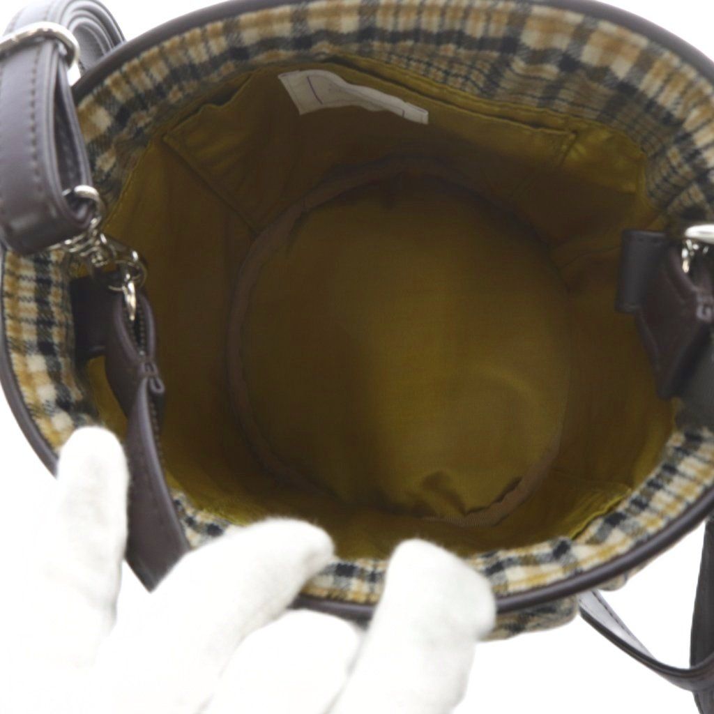 セツコサジテール setsuko sagittaire ネルチェック 2wayショルダー