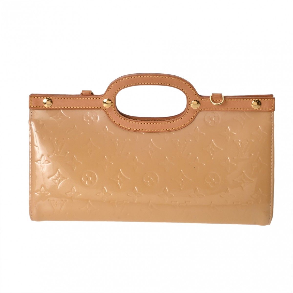 ルイヴィトン モノグラムヴェルニ ロクスバリードライブ ノワゼット M 91372 レディース ヴェルニ ハンドバッグ