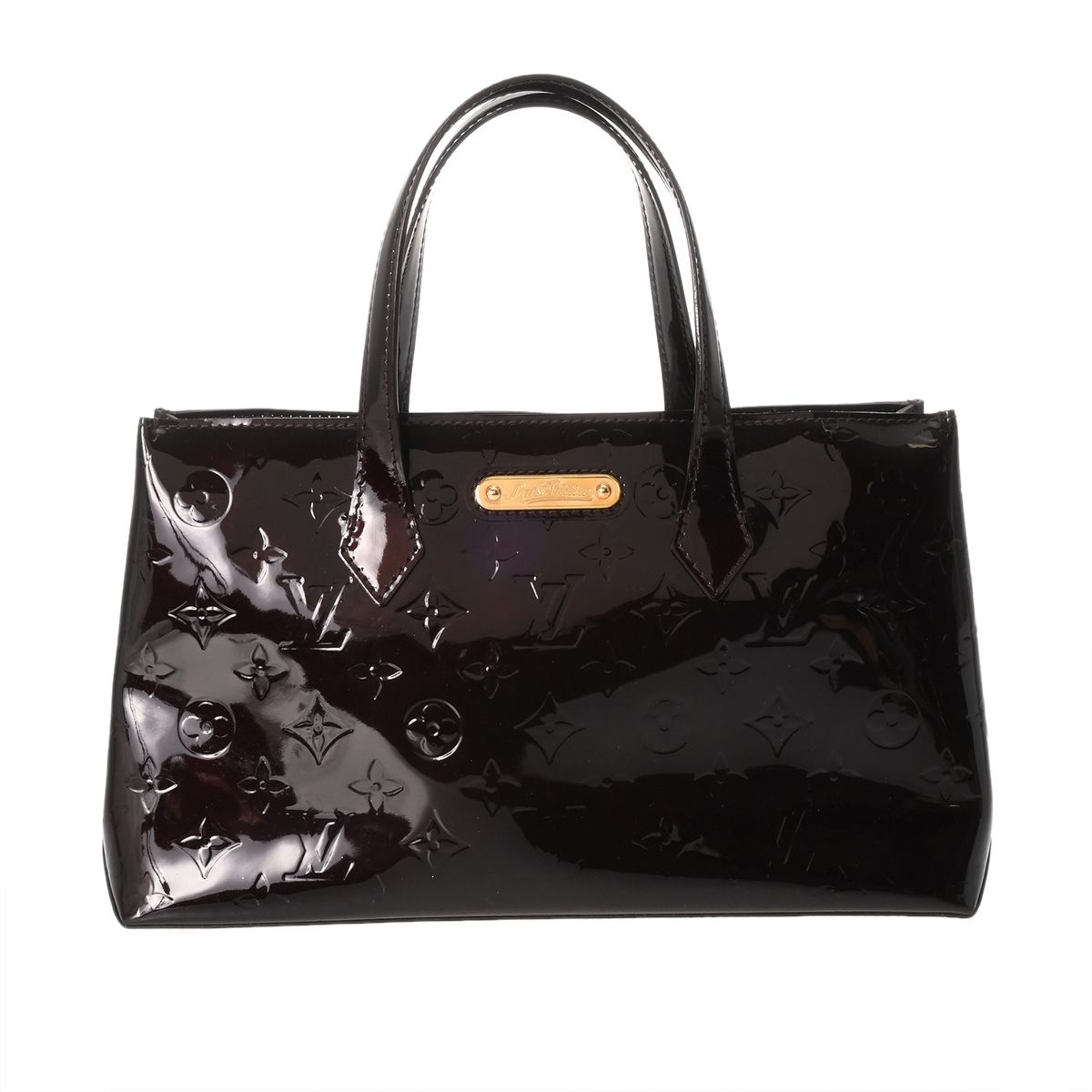 ルイヴィトン モノグラムヴェルニ ウィルシャー PM アマラント M93641