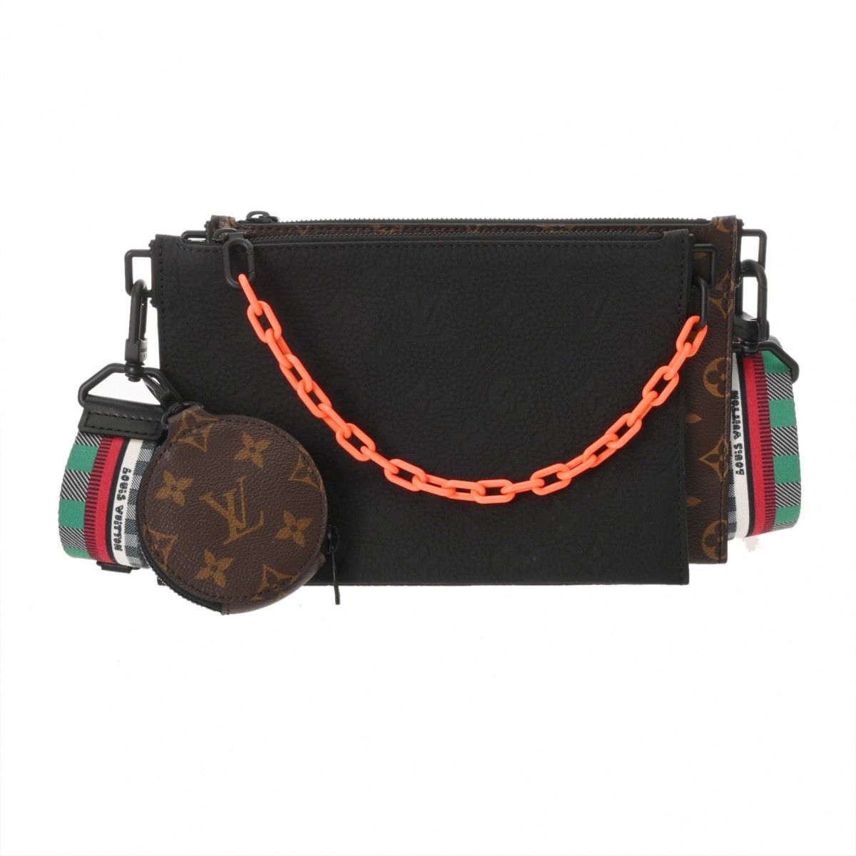 未使用 ルイヴィトン モノグラムアンプラント トリオポーチ NM