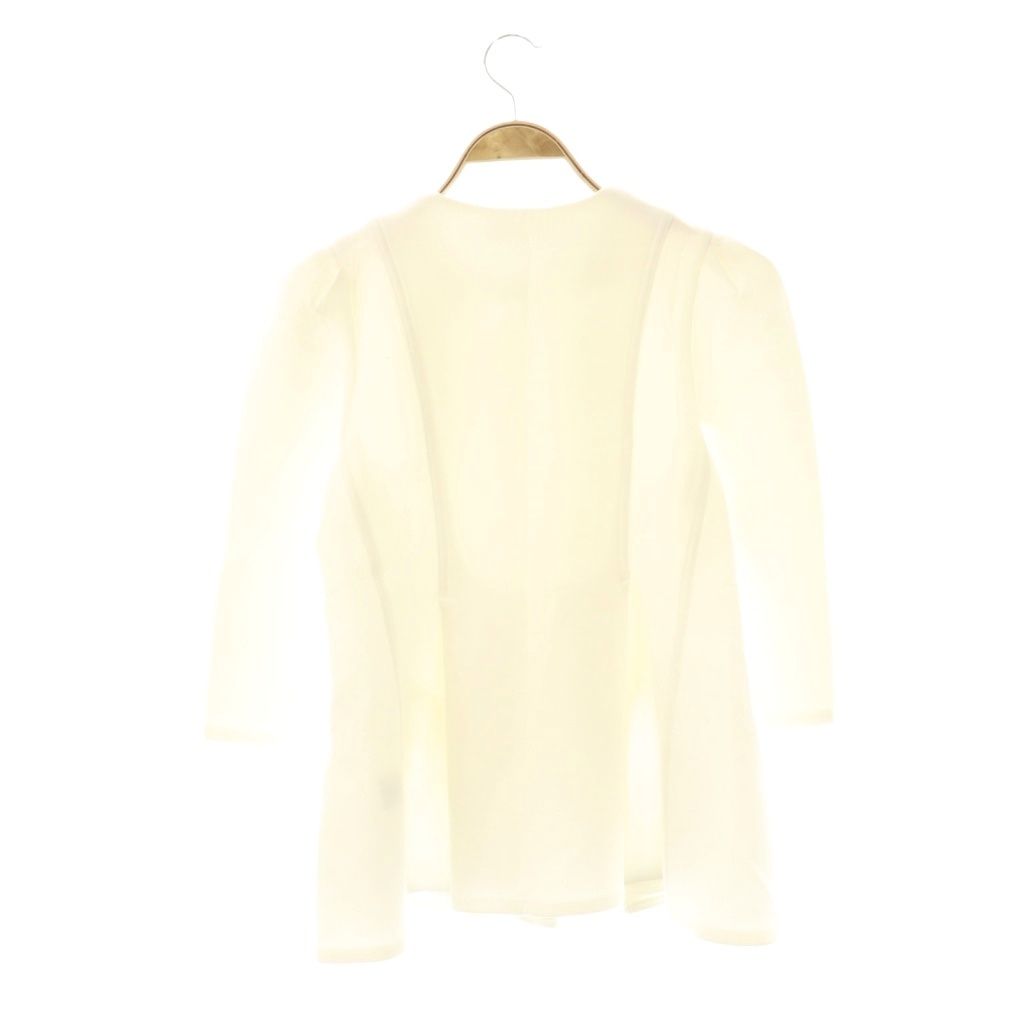 ローブブラン L'AUBE BLANC 25SS Double Knit Peplum Jacket