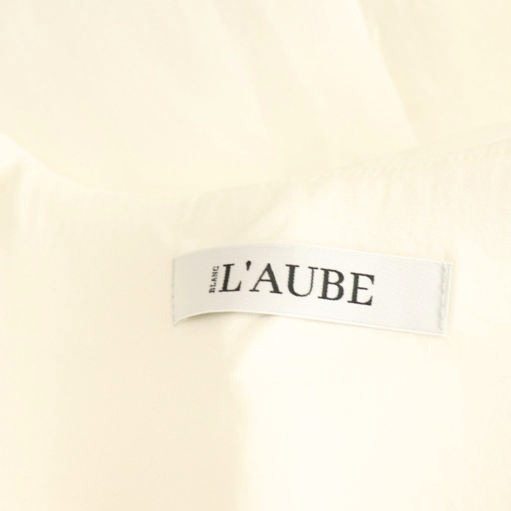 ローブブラン L'AUBE BLANC 25SS Double Knit Peplum Jacket