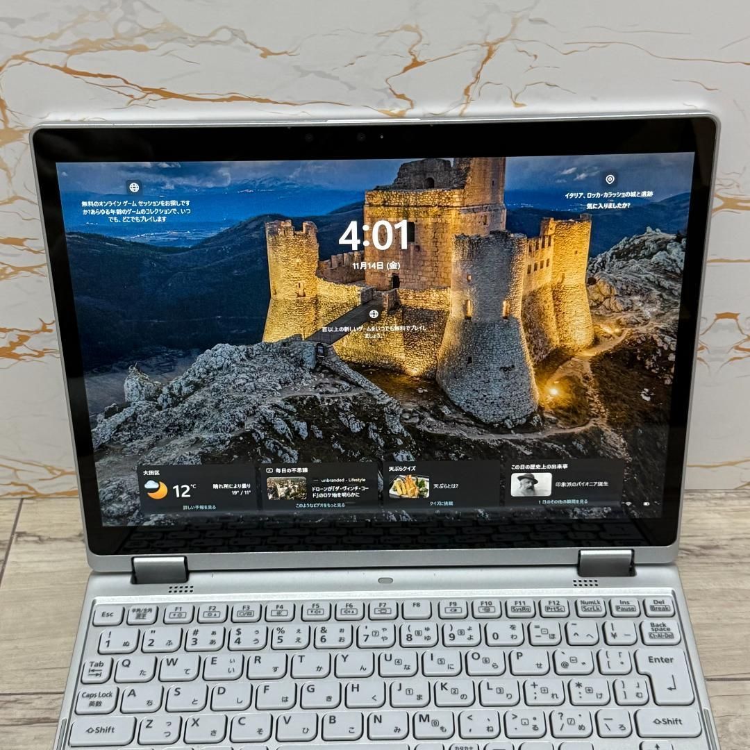 パナソニック ノートPC CF QV 9 8 GB Win 11 10世代 2 in 1 Office付き にも 届いてすぐ使えます マウスはおまけ K 468 E