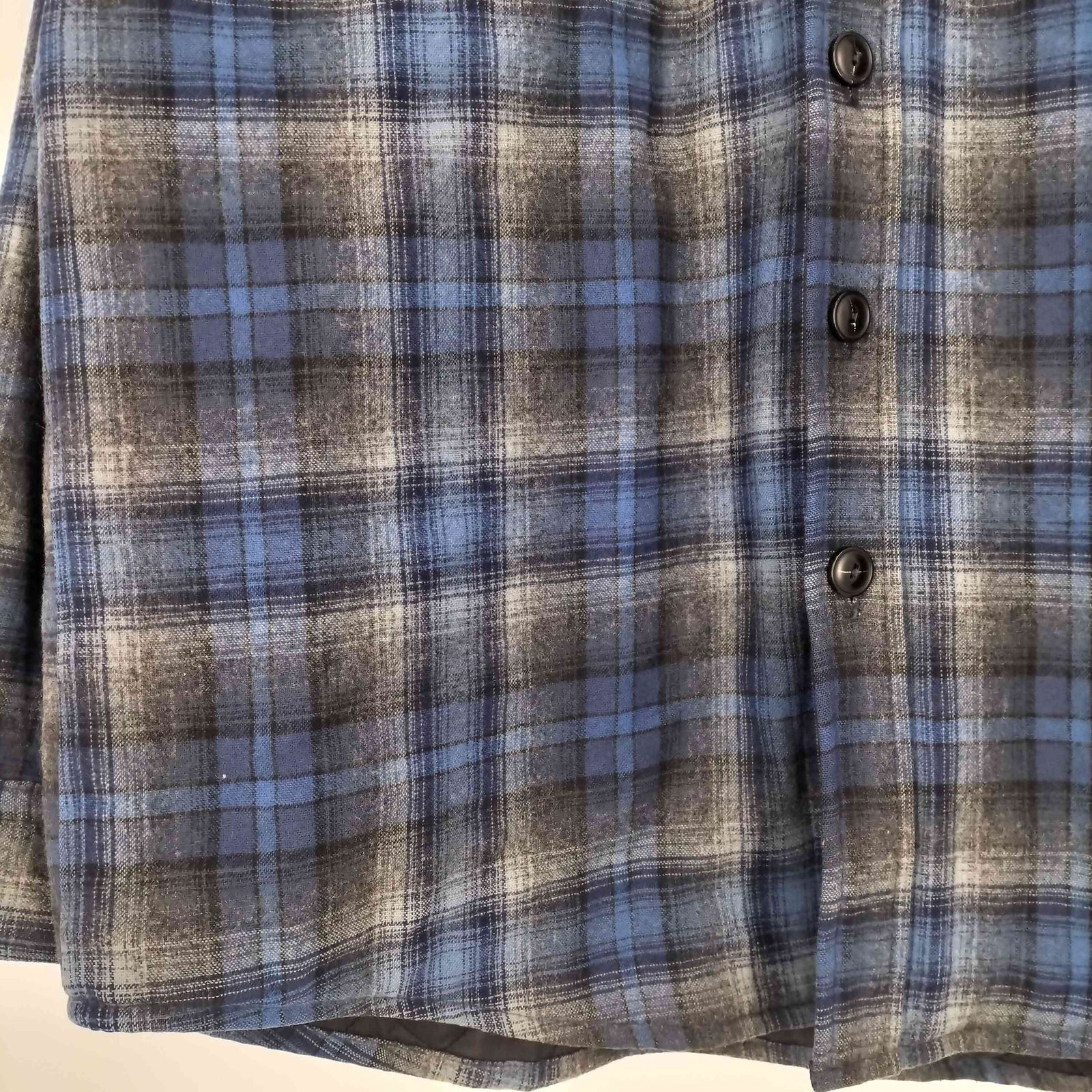 ペンドルトン PENDLETON 裏地キルティング オンブレ チェックウール