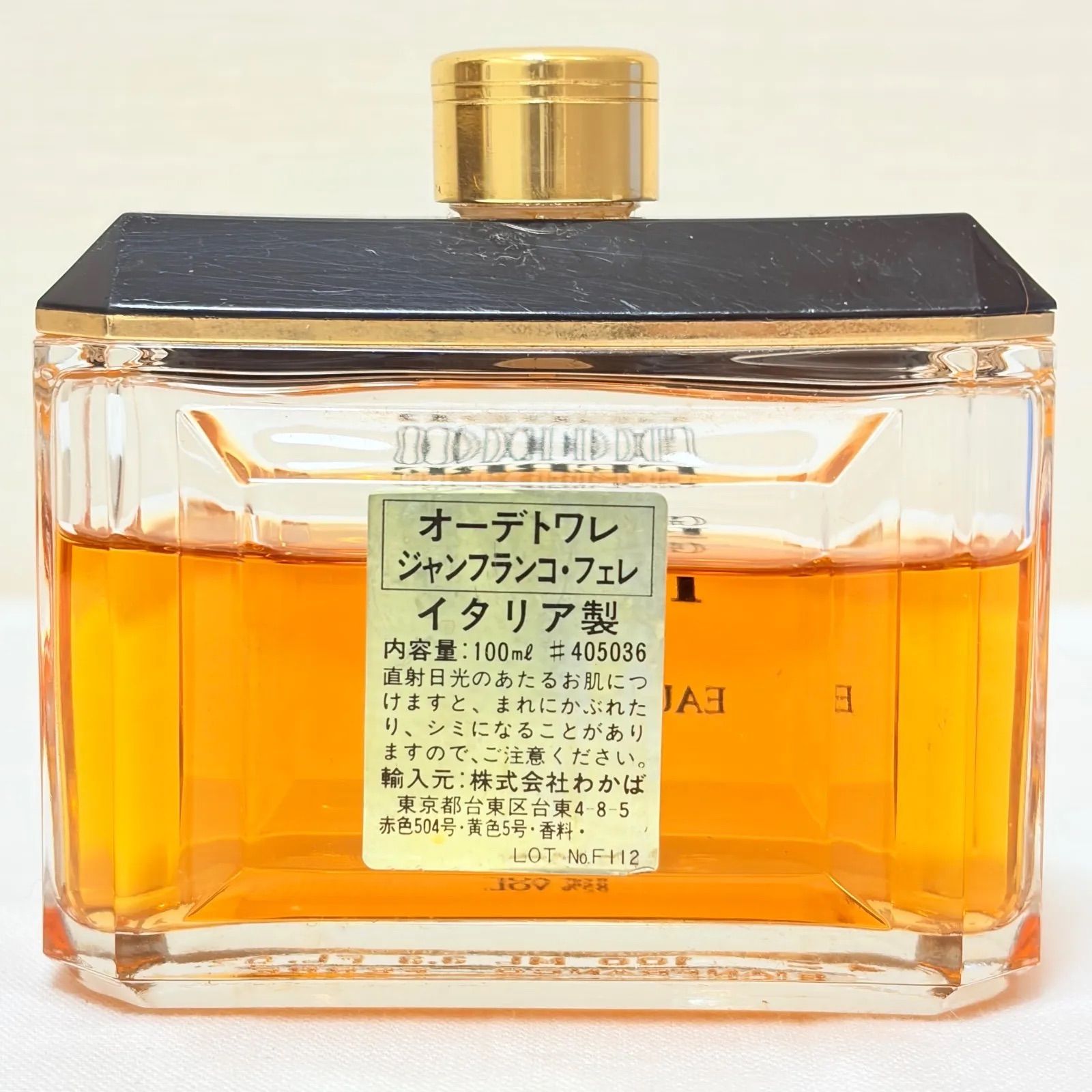 GIANFRANCO FERRE オードトワレ 100ml GIANFRANCO FERRE eau de toilette ジャンフランコフェレ オーデトワレ