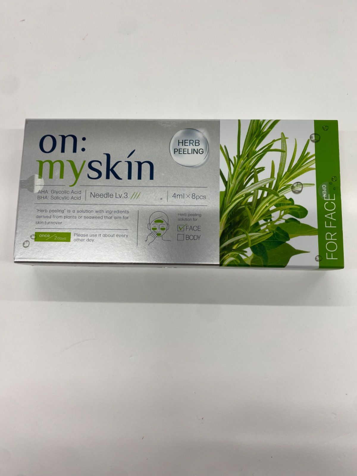 on my skin ハーブピーリング8個入り×3 on my skin オンマイスキン