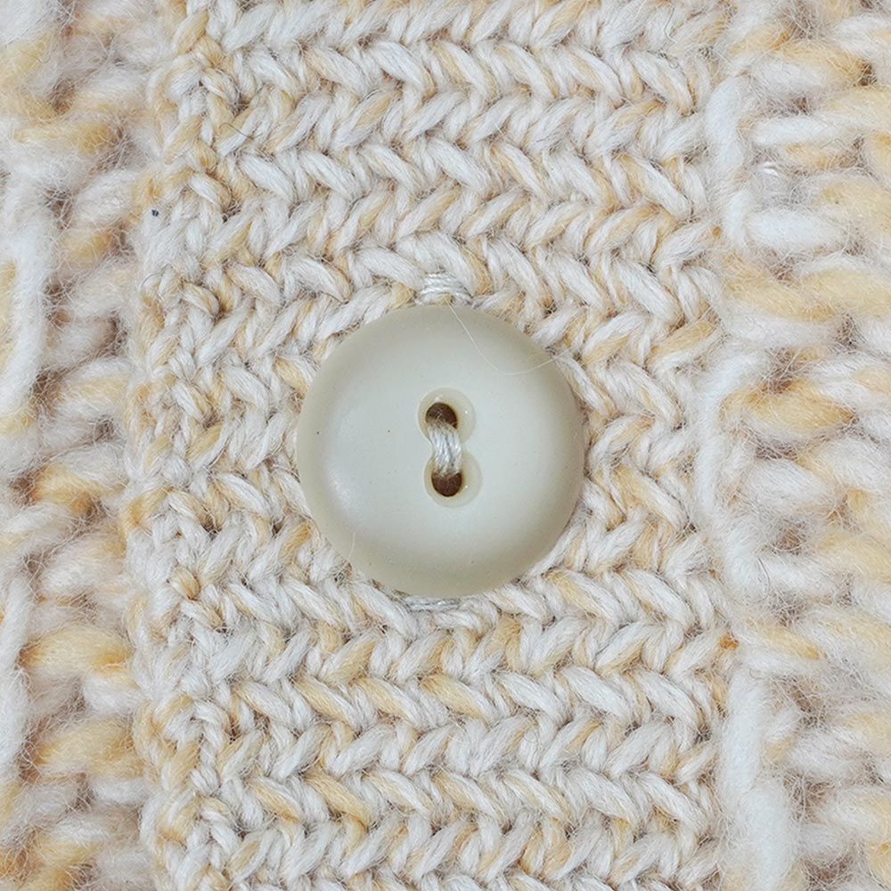 シアーズ Sears 60s 60年代 ウールニットカーディガン 無地