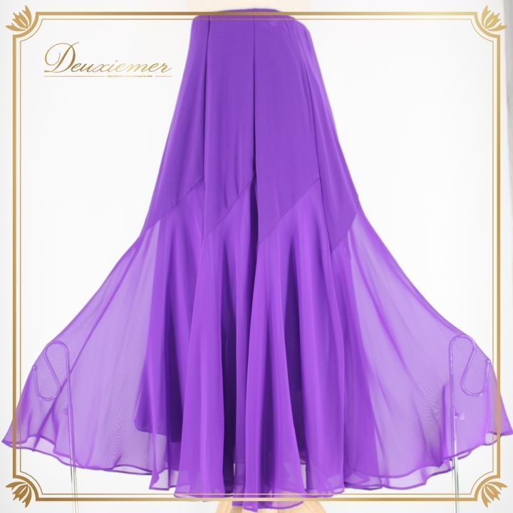 社交ダンス 衣装 スタンダード スカート レッスンウェア オール