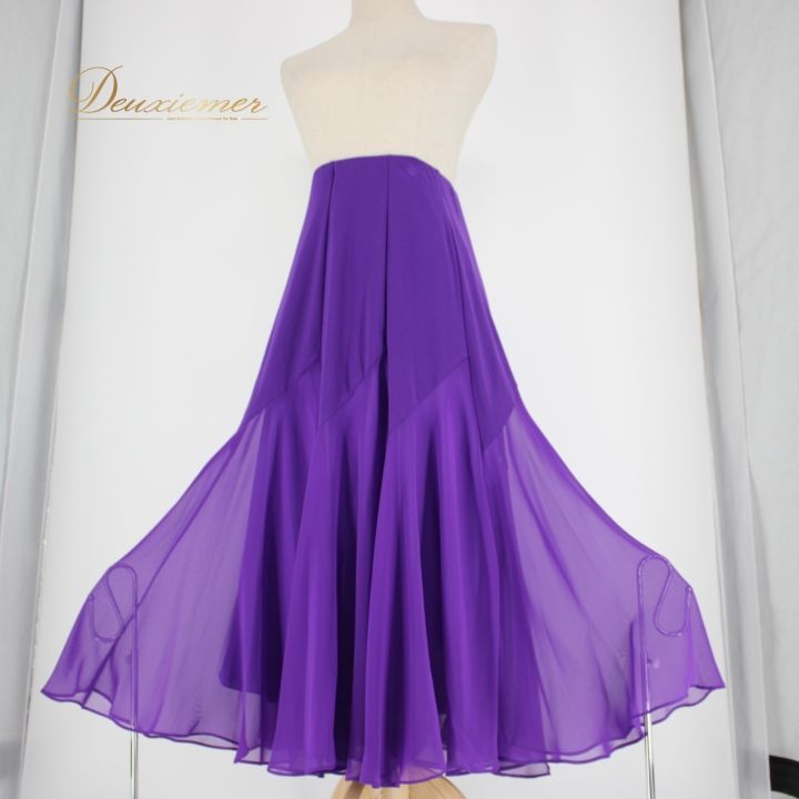 社交ダンス 衣装 スタンダード スカート レッスンウェア オール