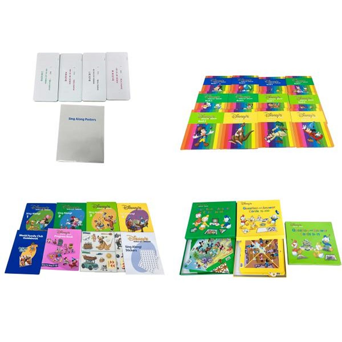 DWE ディズニーワールドオブイングリッシュ 2017年頃 DVD版 欠品多数