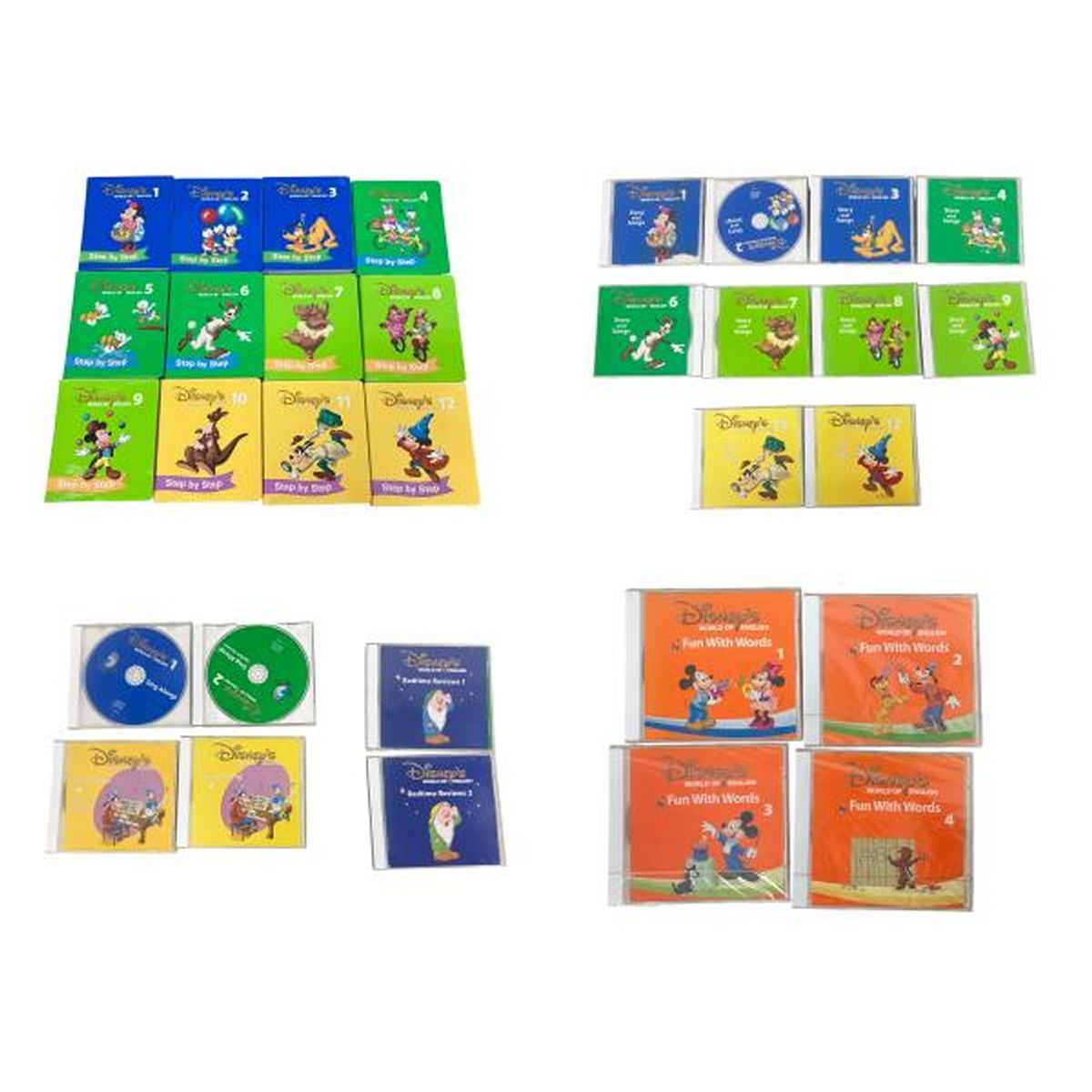 DWE ディズニーワールドオブイングリッシュ 2017年頃 DVD版 欠品多数