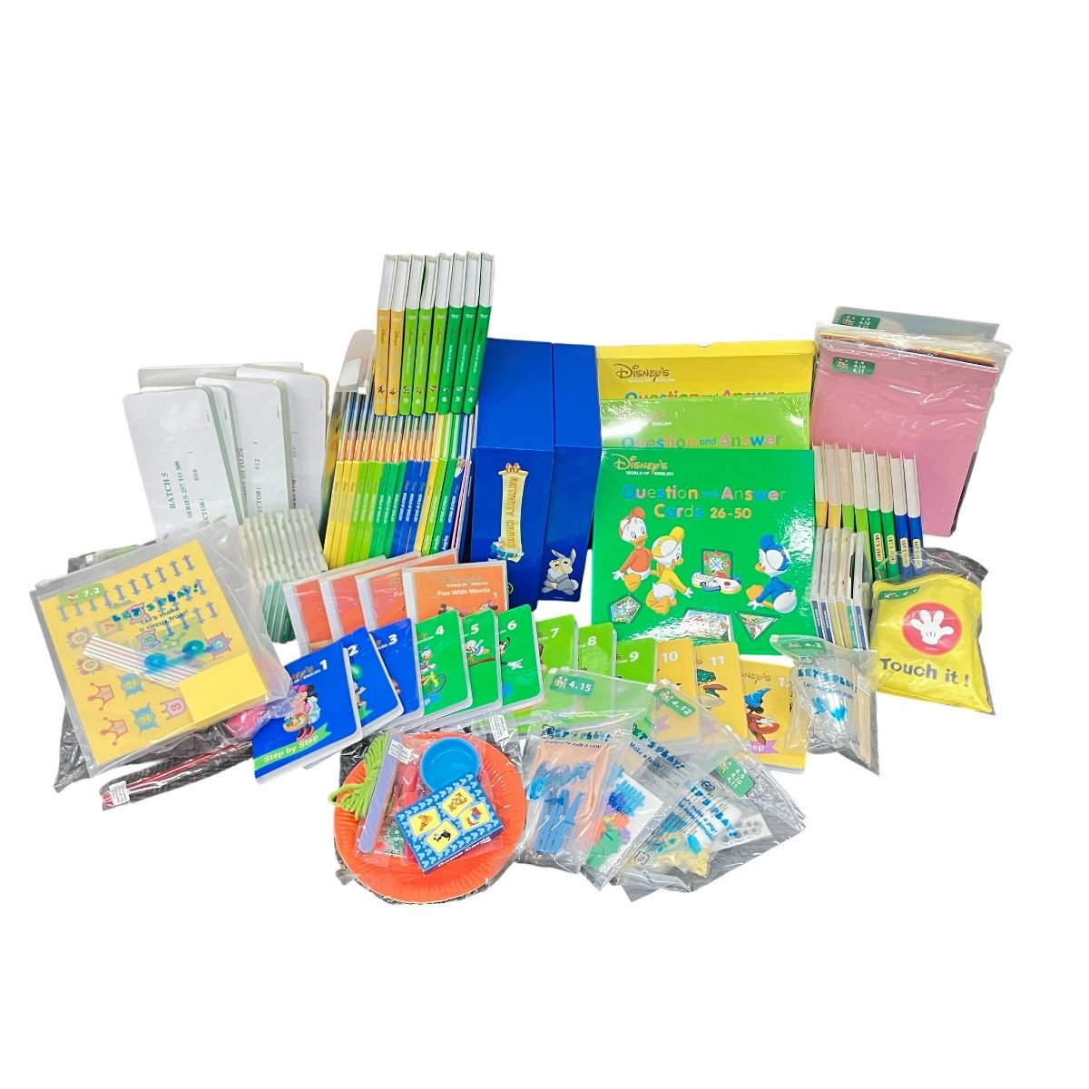 DWE ディズニーワールドオブイングリッシュ 2017年頃 DVD版 欠品多数