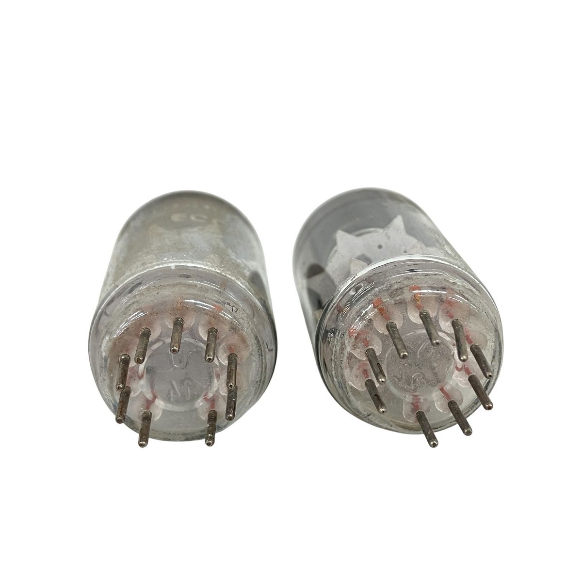 詳細不明 ECC8 42 真空管 2本セット オーディオ機器 音響機材 ジャンク