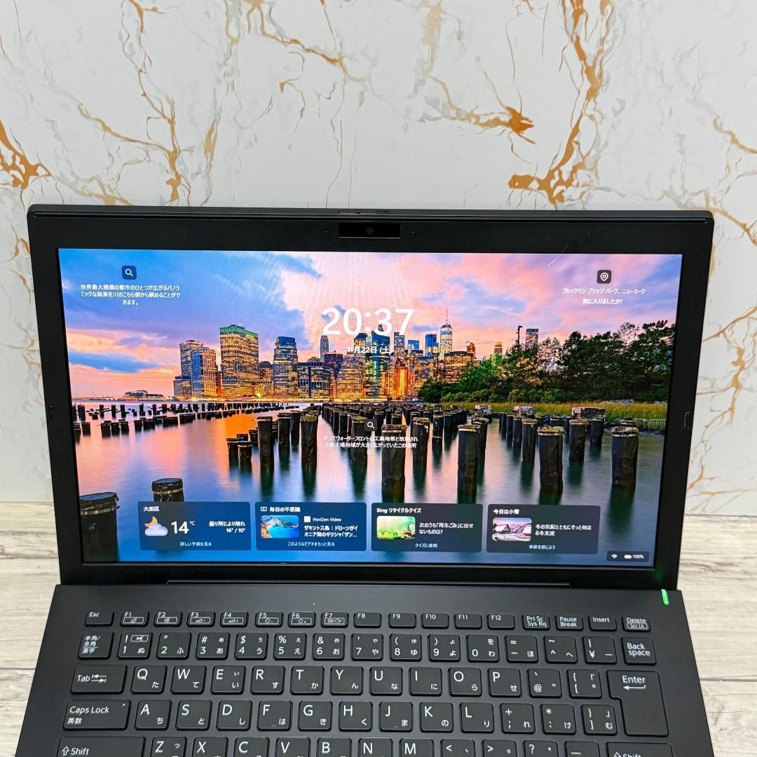 第10世代 i5✨大人気VAIO SSD256/メモリ8GB ノートパソコン VAIO i5 第10世代 8GB SSD256GB 2021年 ノートパソコン Office付き