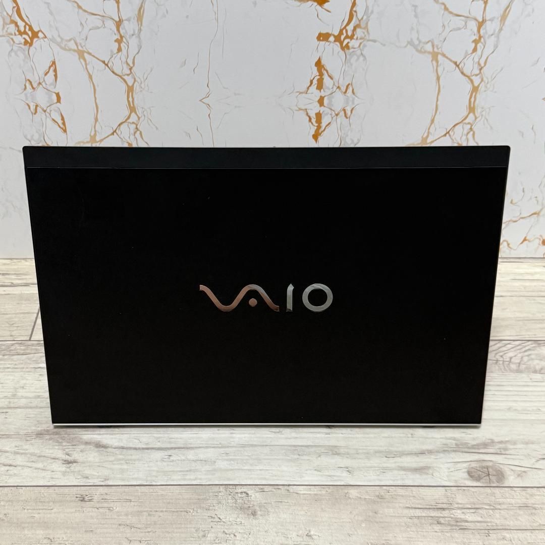 VAIO/SONY/カメラ/SSD256/Windows11/黒/ノートパソコン Office付き
